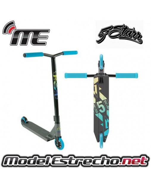 5STARR SECTOR 5 V2 SCOOTER FREESTYLE GRIS/AZUL/NEGRO 5STARR SECTOR 5 V2 SCOOTER FREESTYLE GRIS/AZUL/NEGRO