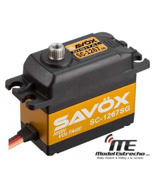 SERVO SAVOX SC1267SG ALTO VOLTAJE SERVO SAVOX SC1267SG ALTO VOLTAJE