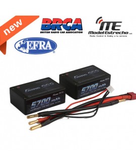 Gens Ace 5700mah 7,4v 60C 2S3P HARDCASE CAR LIPO 26 Gens Ace 5700mah 7,4v 60C 2S3P HARDCASE CAR LIPO 26