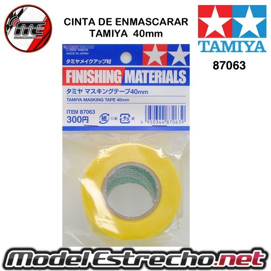 CINTA DE ENMASCARAR TAMIYA 40mm  Ref: 87063