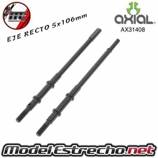 AXIAL EJE RECTO AR44 5x106mm (2Pcs)   Ref: AX31408