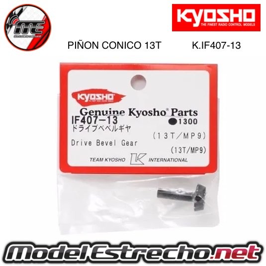 PIÑON CONICO 13T KYOSHO MP9 Y MP10  Ref: IF407-13