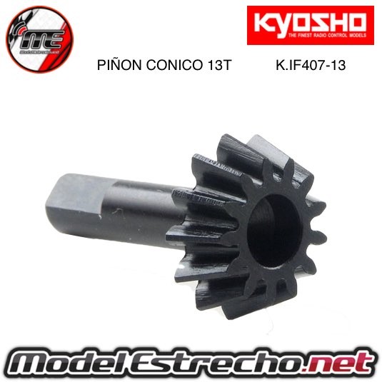PIÑON CONICO 13T KYOSHO MP9 Y MP10  Ref: IF407-13