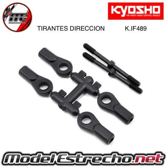 TIRANTE DE DIRECCION 4x50mm KYOSHO INFERNO MP9 TKI4 Y MP10  Ref: K.IF489