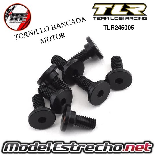TORNILLOS BANCADA MOTOR TLR 8IGHT  Ref: TLR245005