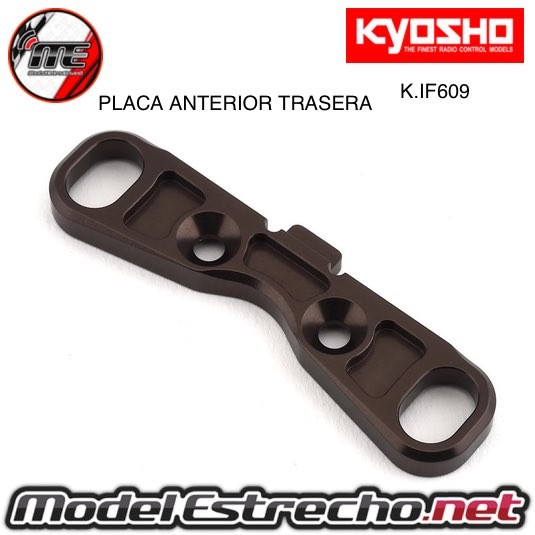 PLACA ANTERIOR TRASERA INFERIOR KYOSHO INFERNO MP10  Ref: K.IF609