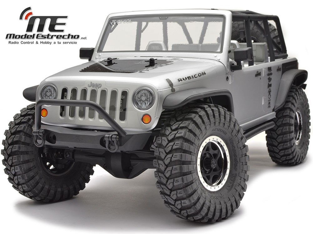 AXIAL SCX10 JEEP WRANGLER RUBICON UNLIMITED 4WD 1/10 SCALE ELECTRIC 4WD  ROCK RACER RTR